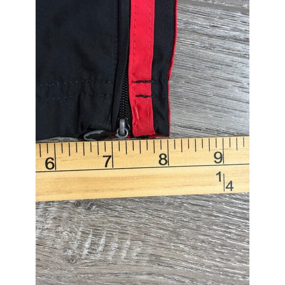 Vintage 2004 Adidas Striped Zipper Baggy Wide Leg Track Pants Y2K - Men’s Small - Picture 10 of 12